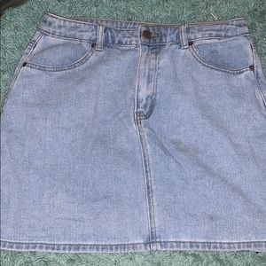Denim Skirt